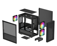 Deepcool CH360 Black - 1336390 - zdjęcie 4